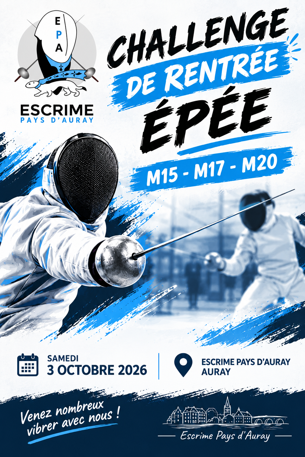 Affiche challenge de rentrée 2026